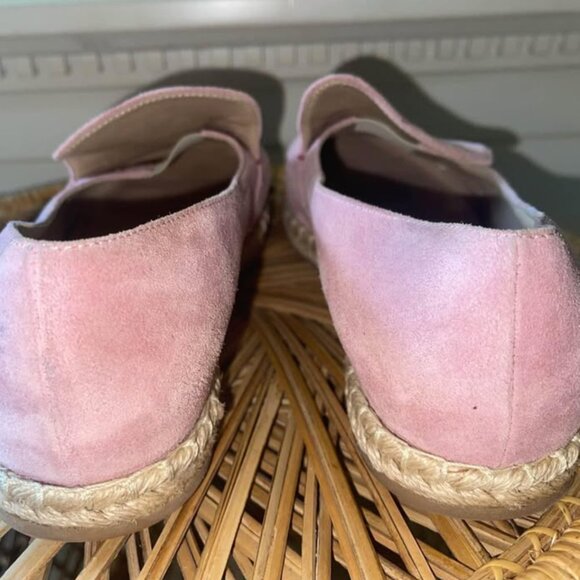 M. Gemi Blush Suede Espadrilles - Picture 7 of 8